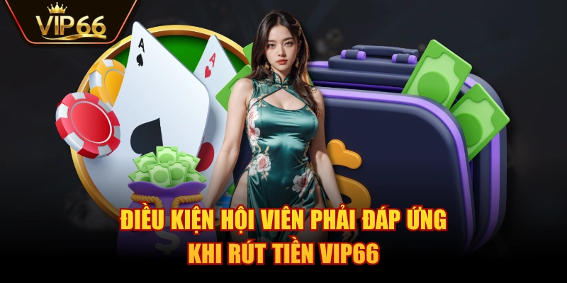 Điều kiện hội viên phải đáp ứng ứng khi rút tiền VIP66