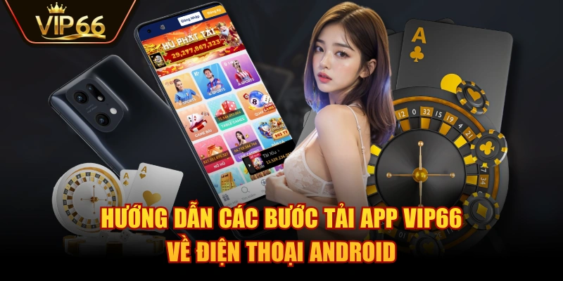 Hướng dẫn các bước tải app VIP66 về điện thoại Android