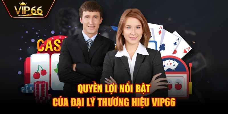 Quyền lợi nổi bật của đại lý thương hiệu VIP66